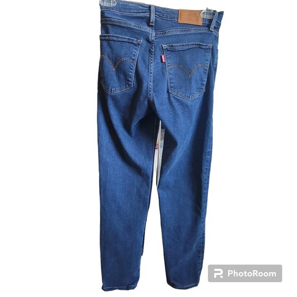 Levi's Premium Jeans Model 724 High Rise Straight Drop Size 25 Great Condition - Picture 2 of 11